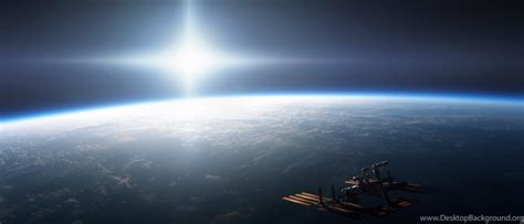 Low Earth Orbit Wallpapers Pics About Space Desktop Background