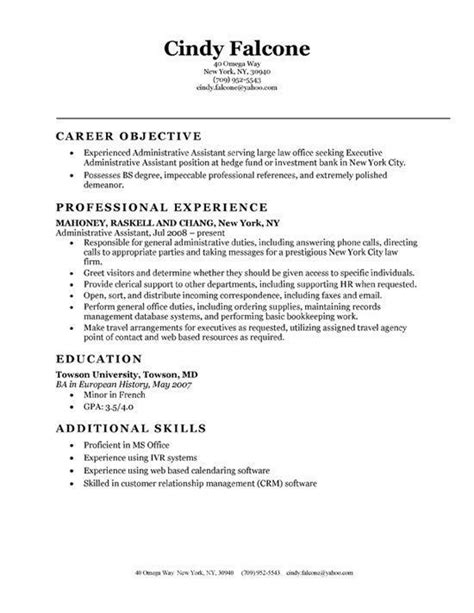 How to make a great resume objective for a business management job. Getting Help Writing Stellar Resumes Using Good Resume ...