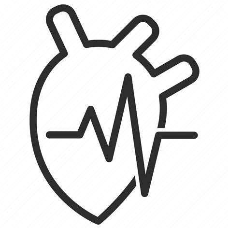 Heart Organ Cardiac Cardiovascular Icon Download On Iconfinder