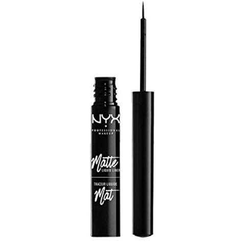 Nyx Professional Makeup Matte Liquid Eyeliner Black Smooth Line 006