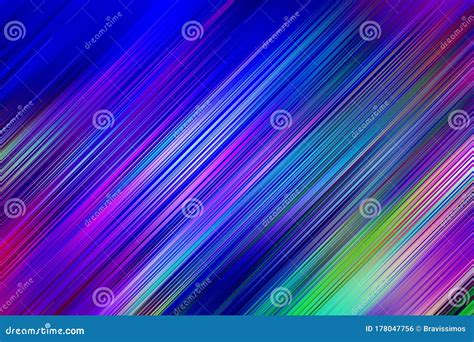 Diagonal Stripe Line Wallpaper Abstract Color Blue Stock Illustration