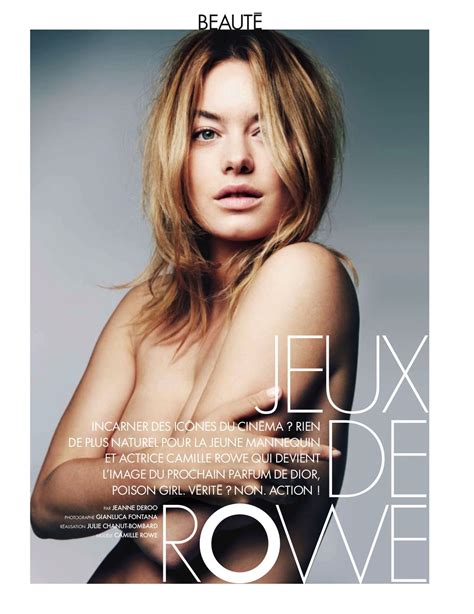 Camille Rowe Topless Photo The Fappening
