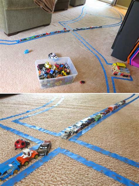 Diy Projects For Kids Inspired By Race Car Tracks Homedesigninspired