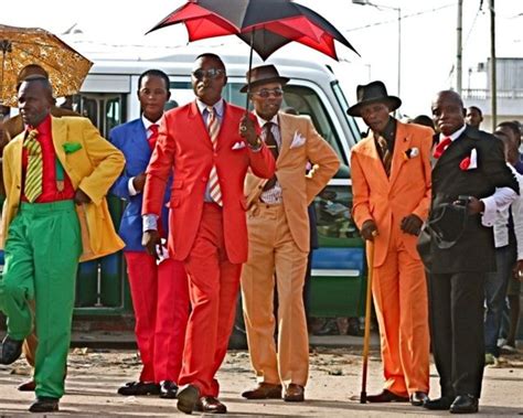 Le Sapeurs Dandies Of The Congo Fashionista Dandy African