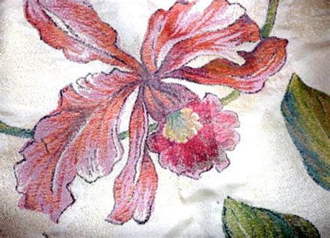 Upholstery Fabric Jacquard Large Floral Print Upholstry