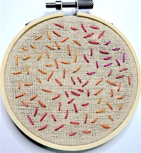 Seed Stitch Embroidery Tutorial Create Whimsy