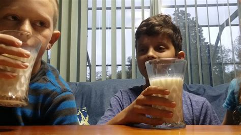 Milk Chugging Challenge Youtube