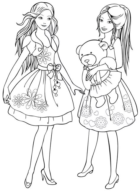 coloring pages   year  girls    print