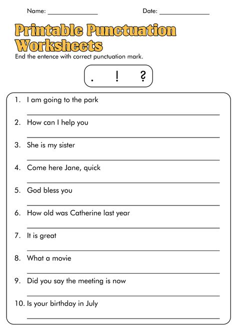 Comma Practice Worksheets Free Pdf At Worksheeto