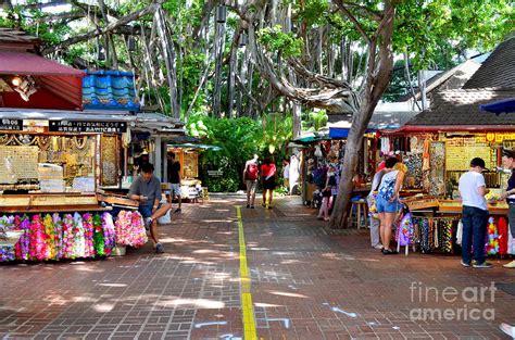 International Marketplace - Honolulu Hawaii Photograph by Mary Deal ...
