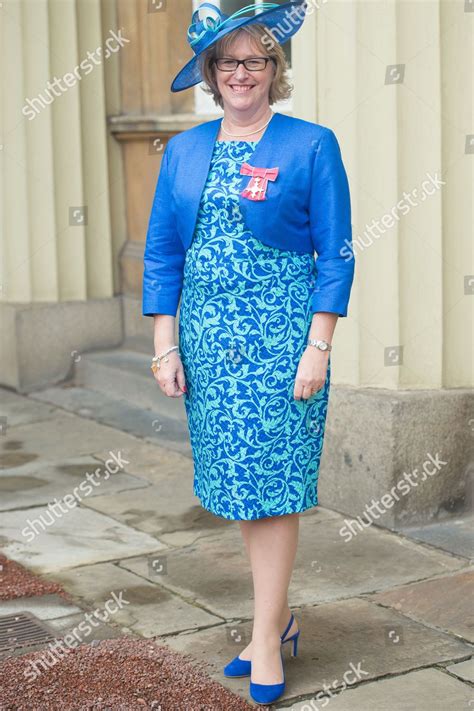 Mrs Kathryn Halford Awarded Obe Services Editorial Stock Photo Stock