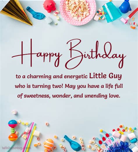 Happy Birthday Wishes For Baby Boy Wishesmsg