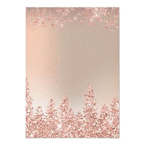 Maybe you would like to learn more about one of these? Rose gold snow pine metallic corporate Christmas ...