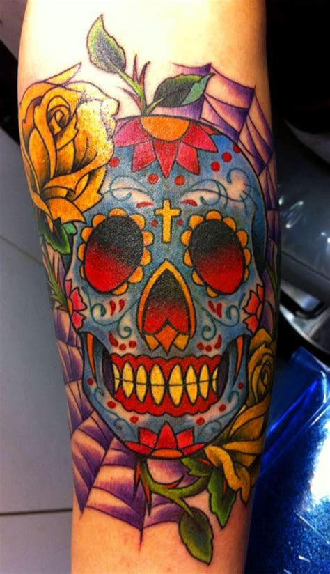 51 Ultimate Sugar Skull Tattoos Amazing Tattoo Ideas