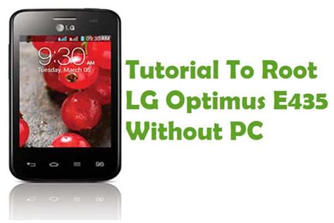 How To Root Lg Optimus L70 Without Pc Free Android Root