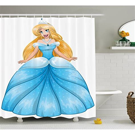Help her to be become the interior designer you have always wanted to be.decorating can be lots of fun and with. Princess Shower Curtain by Lunarable, Beautiful Blonde ...