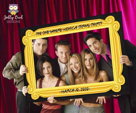 Friends Birthday Party Decorations Friends Themed Photo Booth Props For