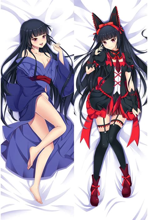 Sexy Dakimakura Japanese Anime Gate Jieitai Kanochi Nite Rory Mercury Cute Pillow Cover Cases