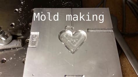 Diy Milling Aluminium Plastic Injection Mold Youtube