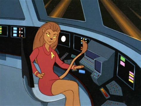 Lieutenant Mress Was A Female Caitian Starfleet Operations Division