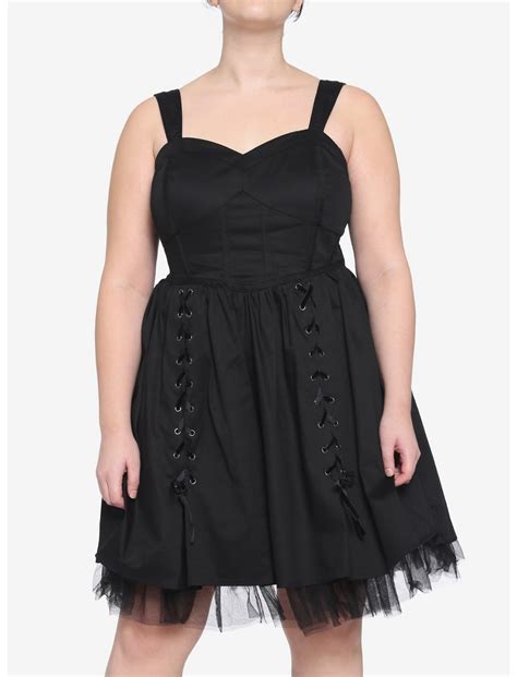 Black Corset Dress Plus Size Hot Topic