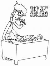 Spy Coloring Secret Printable Communication Boys Mister Bible Vacation Recommended sketch template