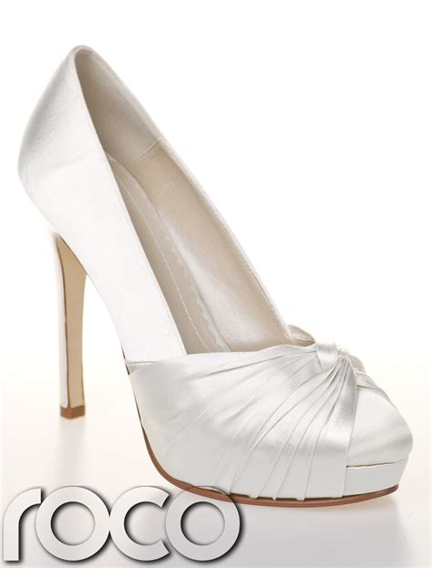 Find the perfect pair of designer wedding shoes that you are looking for on our badgley mischka website! Ladies Designer Bridal Shoes Ivory Wedding Bridesmaid High Heel Rainbow Club | eBay