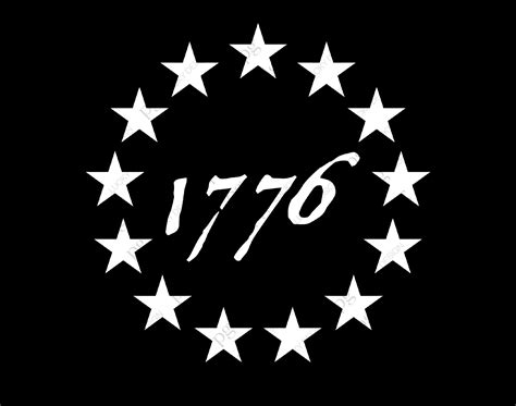 1776 Svg 13 Star Betsy Ross Usa Flag Svg Military 4th Of Etsy Israel