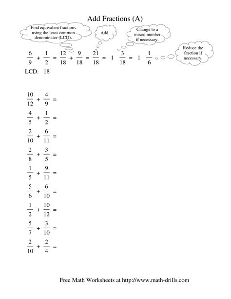 Simplify the fraction (if needed) 12 Best Images of Add And Subtract Mixed Numbers Worksheet - Adding Fractions and Mixed Numbers ...