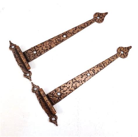 Be sure to check out the matching sets. Hammered Copper Cabinet Hinge Mid Century Vintage 1960s ...