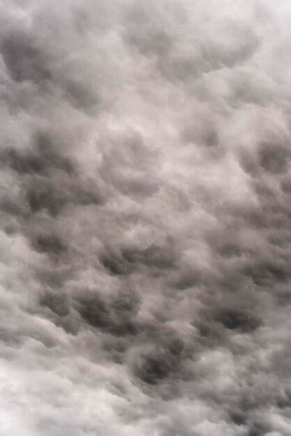 Premium Photo Grayscale Clouds Background