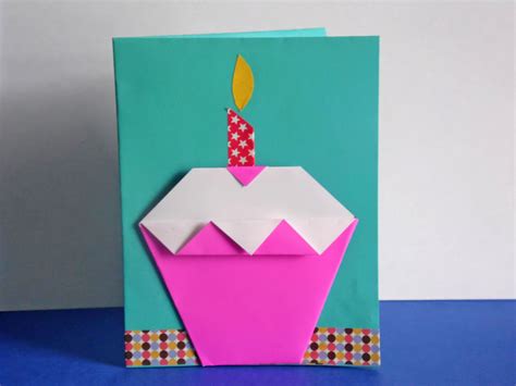 — cards with magnetic strip — with card reader which is connected to windows computer via usb. Easy DIY Origami Cupcake Birthday Card