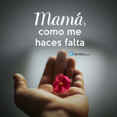 Imágenes Con Frases De Te Extraño Mamá