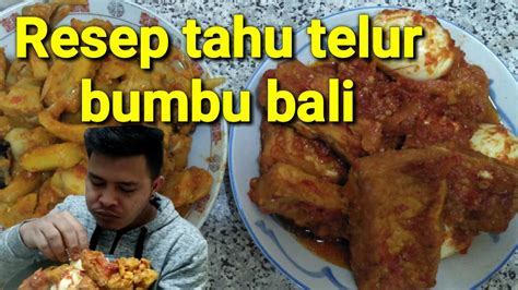 תמונה של ‪bumbu desa‬, ג'קרטה: Resep tahu telur bumbu bali - YouTube