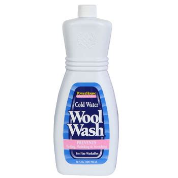 Warm water could set these stains. thedollarstorediva: PowerHouse Cold Water Wool Wash