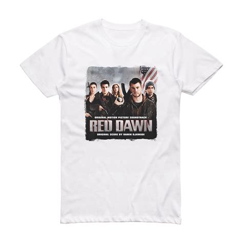 Ramin Djawadi Red Dawn Album Cover T Shirt White Album Cover T Shirts