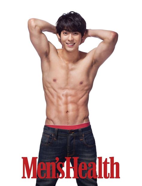 Btobs Minhyuk Has Heads Turning With His Muscular Physique For Mens Health Btob Btob