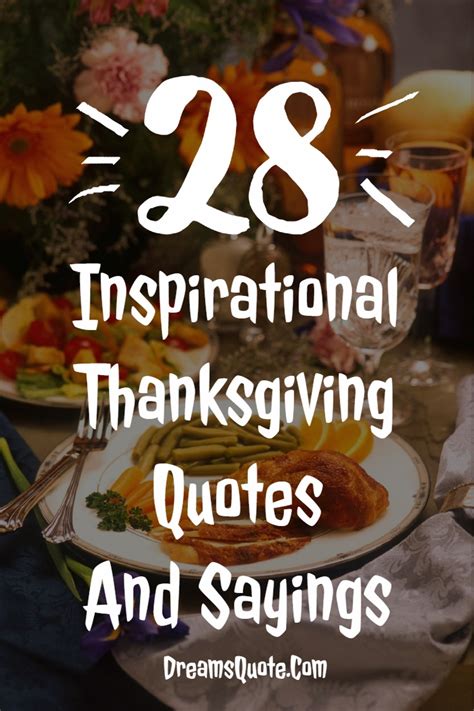 Check spelling or type a new query. 28 Inspirational Thanksgiving Quotes And Sayings - Dreams ...