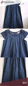  Andersson Chambray Dress Size 130 8 10 Euc Chambray Dress