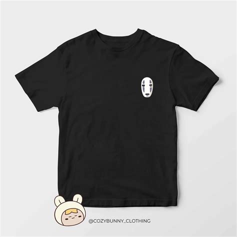 Jual Baju Kaos Tshirt 1 KAONASHI Spirited Away No Face STUDIO GHIBLI