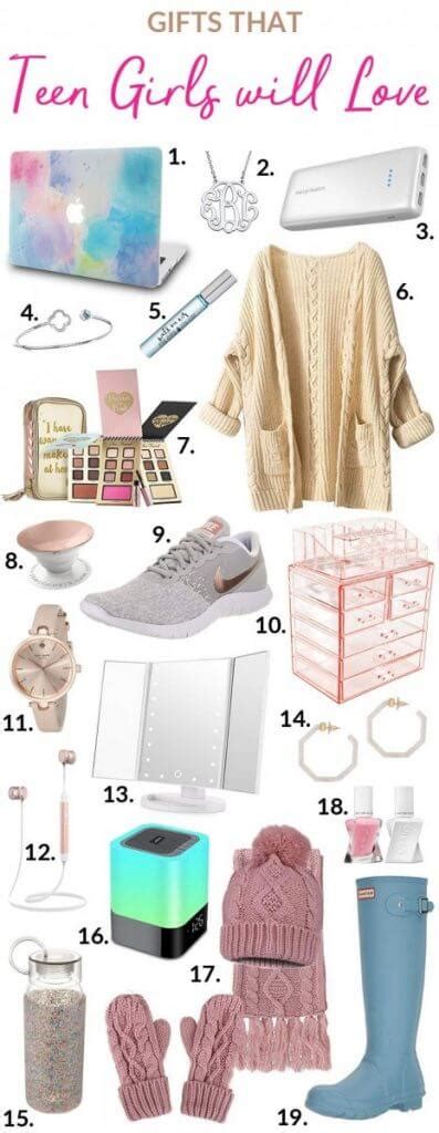 Check out these incredible gifts for your teen friends, cousins or kids who carry a unique style statement. Best Gifts for Teen Girls Holiday Gift Guide 2018 - Kids ...