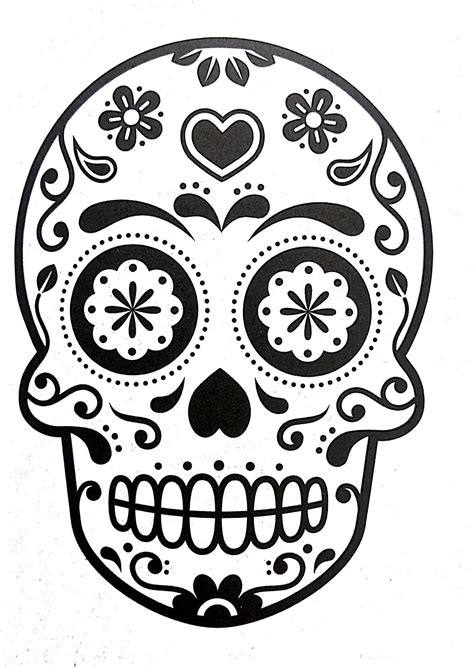 Pinto Dibujos Calaveras Para El Día De Muertos