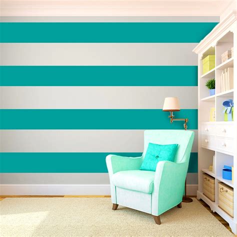 11 Sample Painting A Striped Accent Wall Simple Ideas Home Decorating