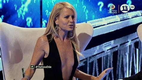 ¿demasiado Escote El Criticado Vestido Que Usó Cecilia Bolocco En “vértigo” Tv Y