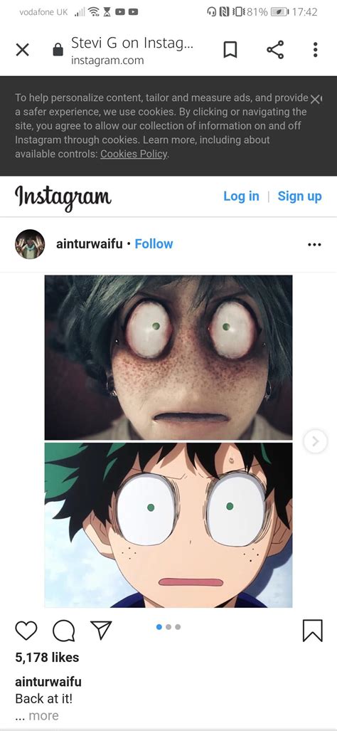 Proceed at your own discretion. A cursed image of a deku cosplay : MyHeroAcadumbasses