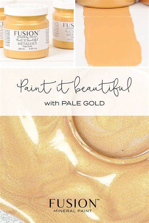 Pale Gold By Fusion Mineral Paint We Couldnt Create This Line