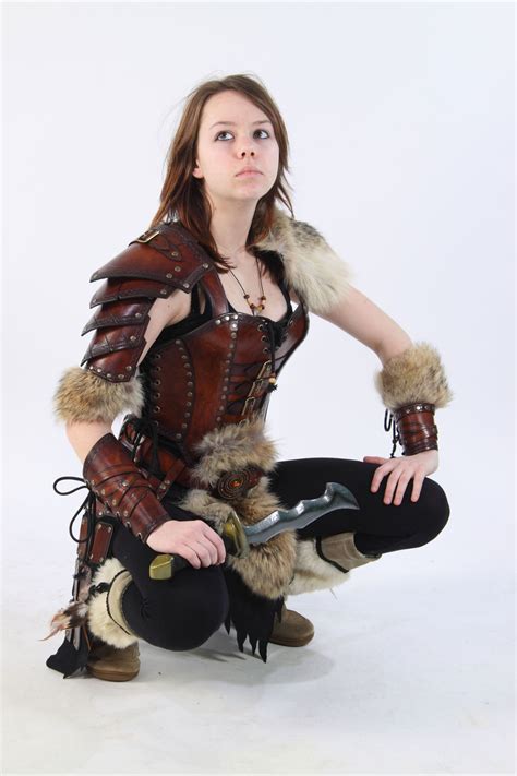 Woman Barbarian Viking Armor Costume Google Search Leather Armor