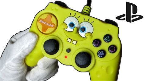 Spongebob Squarepants Controller Unboxing Playstation 2 Gamepad Youtube
