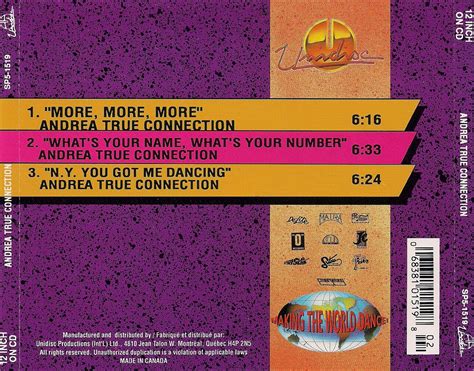 Music Rewind 12 Inch Classics On Cd Andrea True Connection