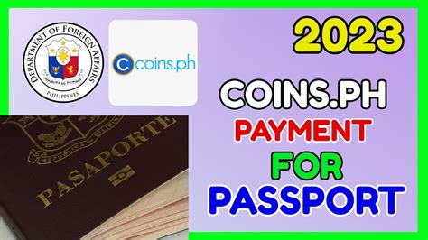 passport coins ph online appointment paano magbayad ng passport sa coins ph dfa passport